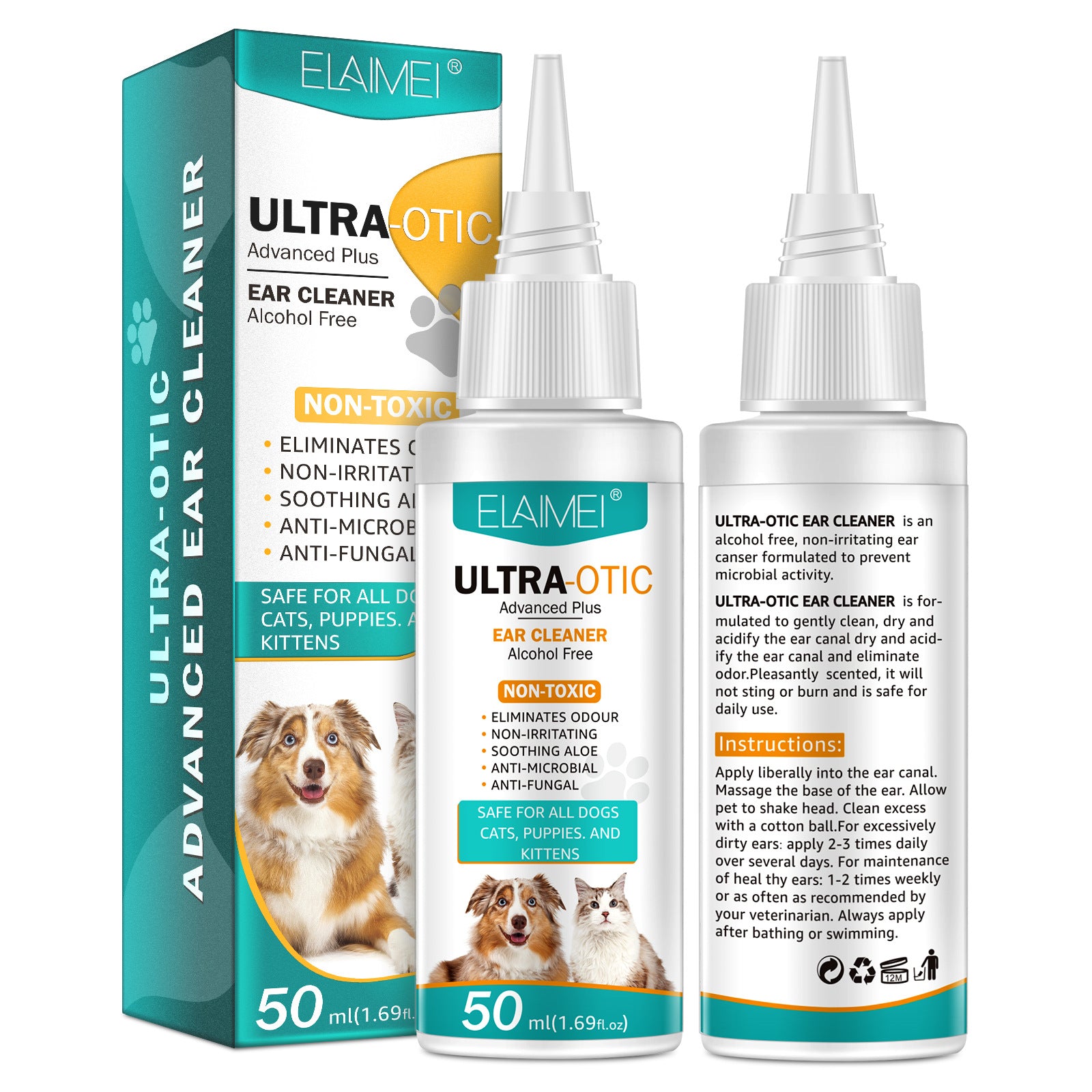 EarCalm™ | Gentle Pet Ear Cleaning Solution