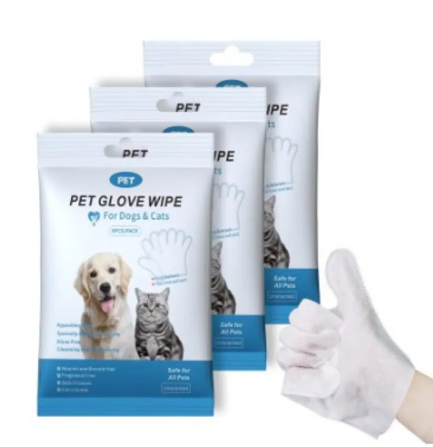 PawFresh™ | Pet Cleaning Gloves & Wipes