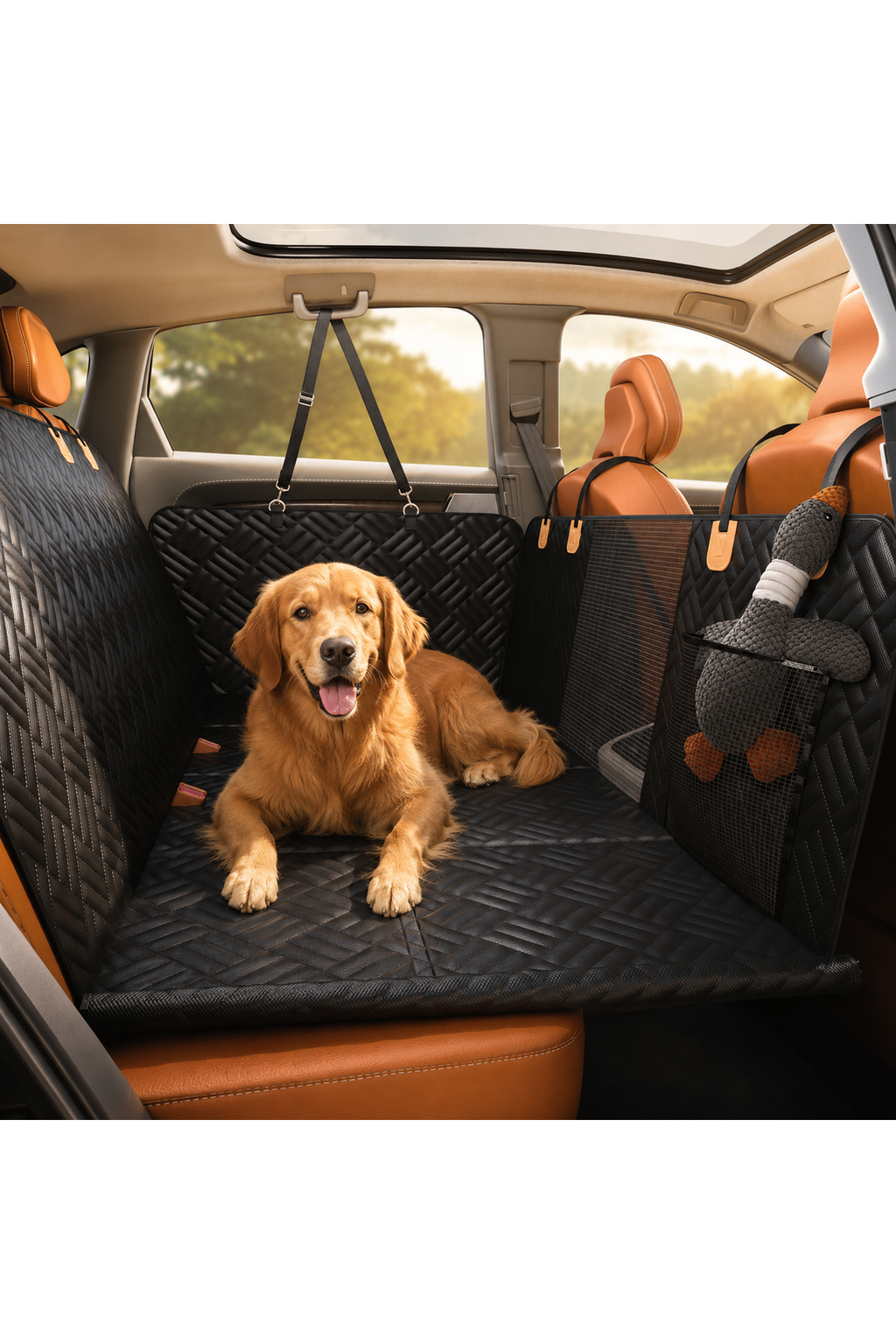 TrailGuard™ | Waterproof Rear Seat Pet Protector
