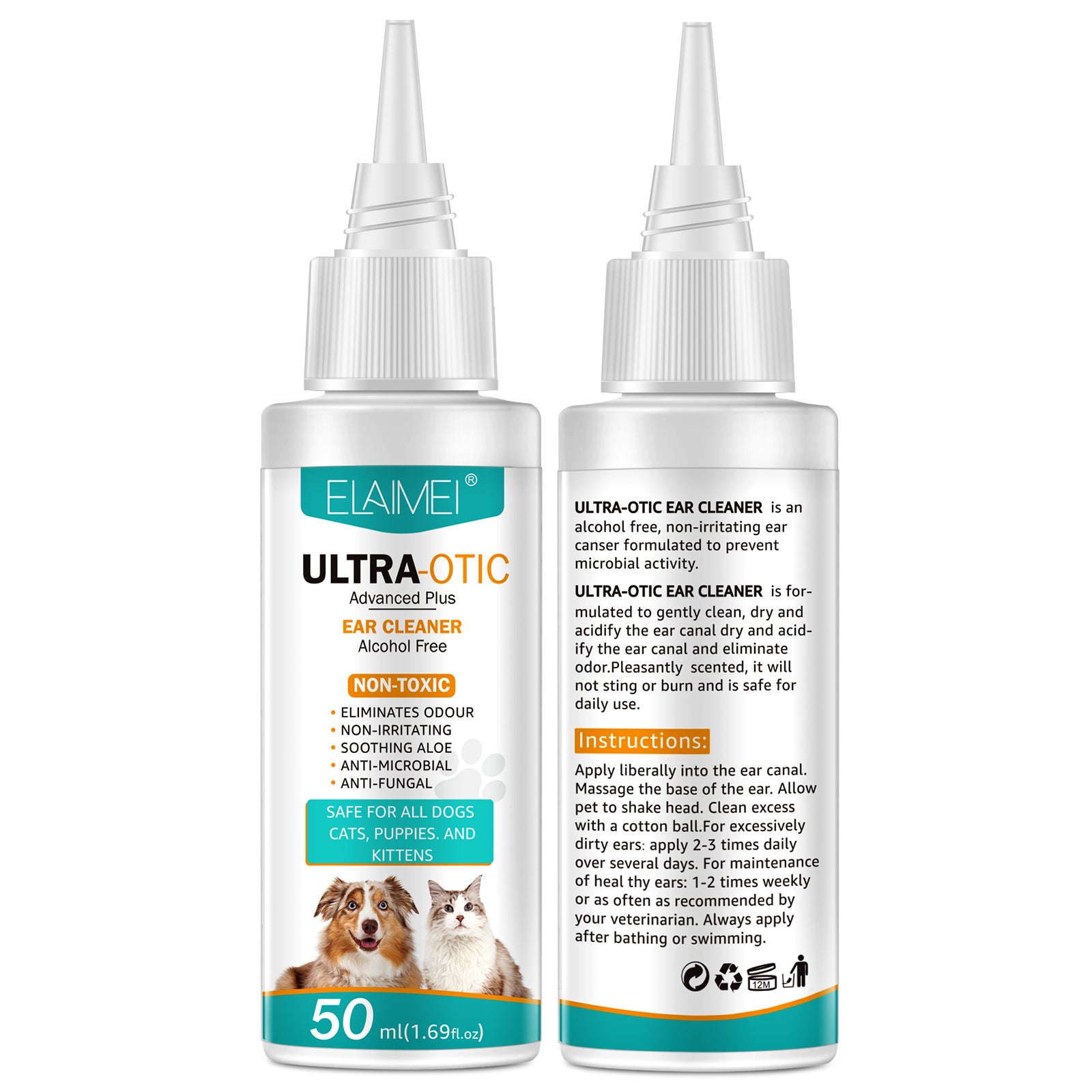 EarCalm™ | Gentle Pet Ear Cleaning Solution