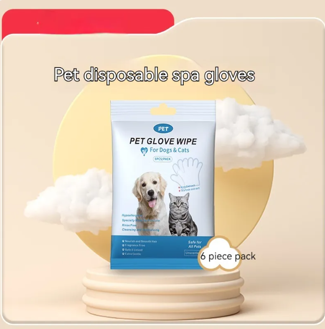 PawFresh™ | Pet Cleaning Gloves & Wipes